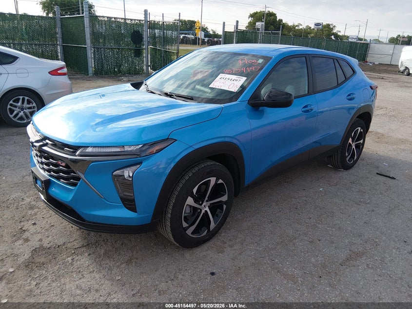 2025 Chevrolet Trax VIN KL77LGEP9SC081017 IAAI salvage auction — HAIL, Salvage (Kansas), sold $10,125 on 2026-07-31 (photo 2)