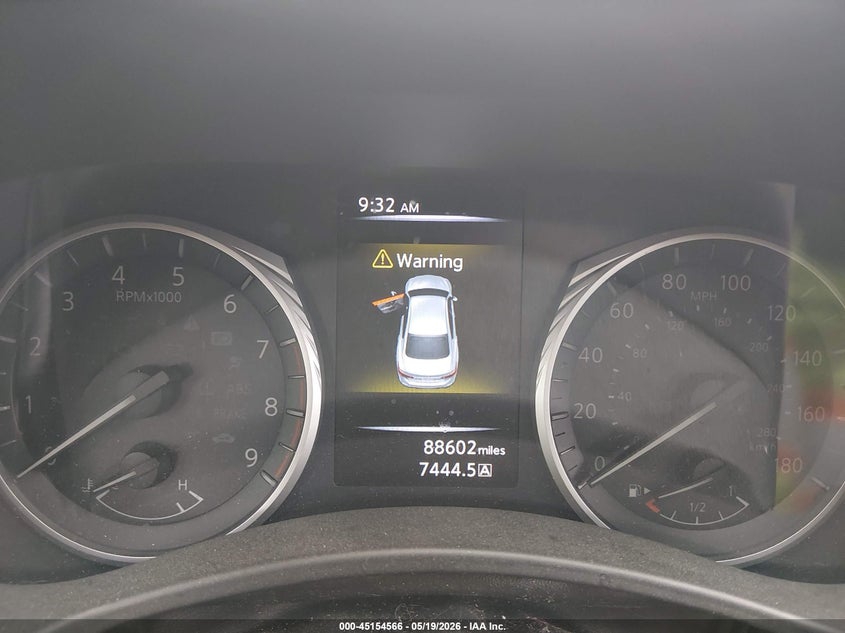 2018 Infiniti Q50 VIN JN1FV7AR4JM480297 IAAI salvage auction — FRONT END, Salvage (Ohio), sold $5,050 on 2026-07-15 (photo 7)