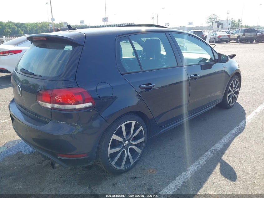 2014 Volkswagen Gti VIN WVWHD7AJXEW008585 IAAI salvage auction — FRONT END, Salvage (New Jersey), sold $2,475 on 2026-08-10 (photo 4)