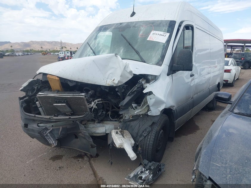 2022 Mercedes-benz Sprinter VIN W1Y40CHY5NT090003 IAAI salvage auction — FRONT END, Original (Ohio), sold $2,700 on 2026-07-07 (photo 2)