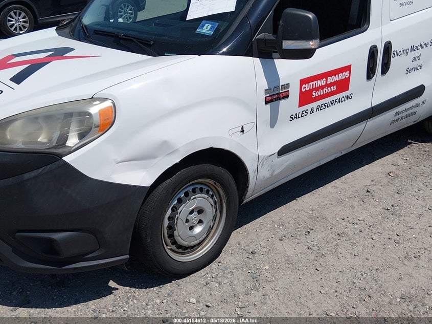 2017 Ram Promaster city VIN ZFBERFABXH6E34648 IAAI salvage auction — NORMAL WEAR, Salvage (Texas), sold $1,075 on 2026-07-28 (photo 6)