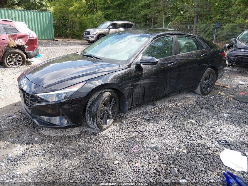 2023 Hyundai Elantra VIN 5NPLM4AG7PH100386 IAAI salvage auction — LEFT SIDE, Salvage (Utah), sold $3,750 on 2026-07-21 (photo 2)