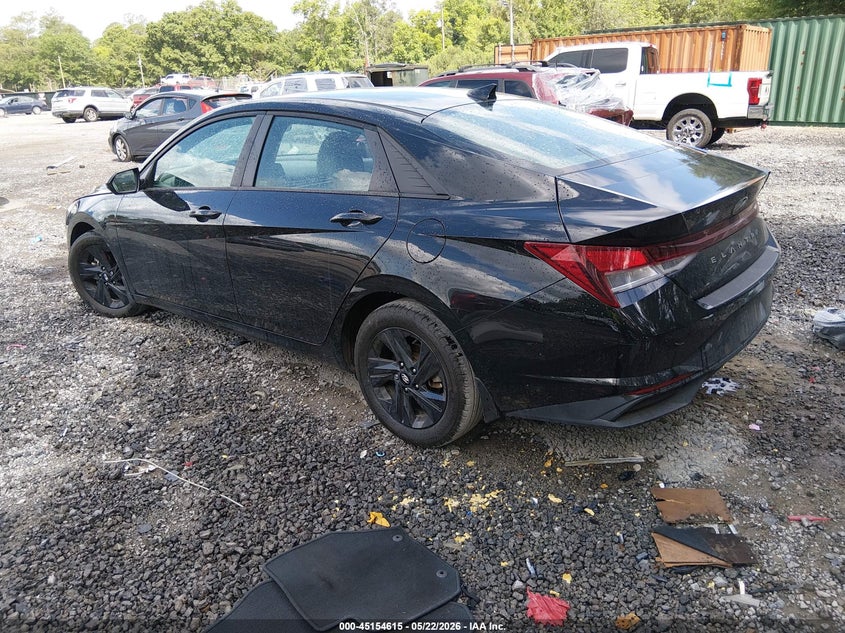 2023 Hyundai Elantra VIN 5NPLM4AG7PH100386 IAAI salvage auction — LEFT SIDE, Salvage (Utah), sold $3,750 on 2026-07-21 (photo 3)