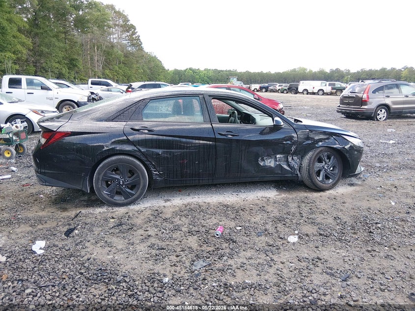 2023 Hyundai Elantra VIN 5NPLM4AG7PH100386 IAAI salvage auction — LEFT SIDE, Salvage (Utah), sold $3,750 on 2026-07-21 (photo 6)