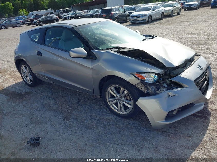 2011 Honda Cr-z VIN JHMZF1D63BS001613 IAAI salvage auction — FRONT END, Rebuilt (Oklahoma), sold $400 on 2026-07-15 (photo 1)
