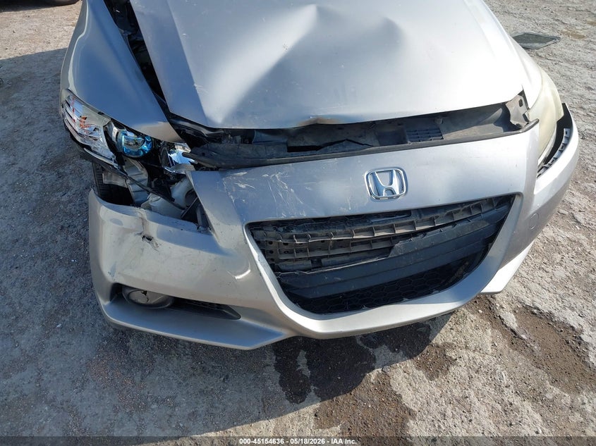 2011 Honda Cr-z VIN JHMZF1D63BS001613 IAAI salvage auction — FRONT END, Rebuilt (Oklahoma), sold $400 on 2026-07-15 (photo 6)