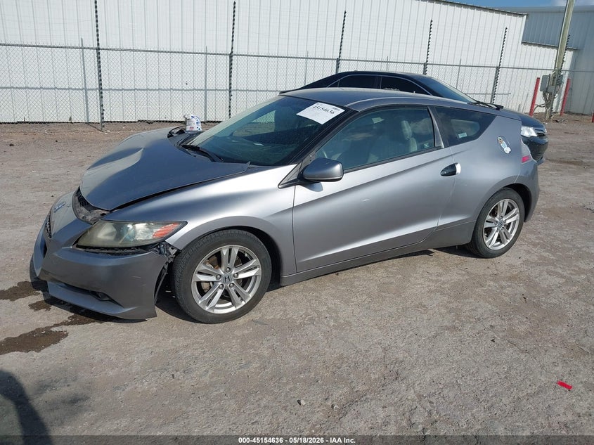 2011 Honda Cr-z VIN JHMZF1D63BS001613 IAAI salvage auction — FRONT END, Rebuilt (Oklahoma), sold $400 on 2026-07-15 (photo 2)