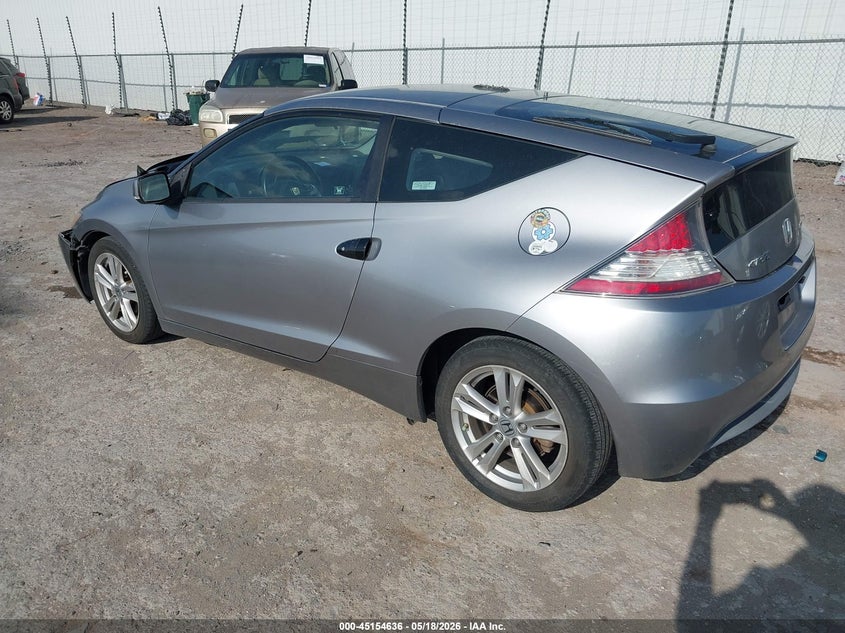 2011 Honda Cr-z VIN JHMZF1D63BS001613 IAAI salvage auction — FRONT END, Rebuilt (Oklahoma), sold $400 on 2026-07-15 (photo 3)