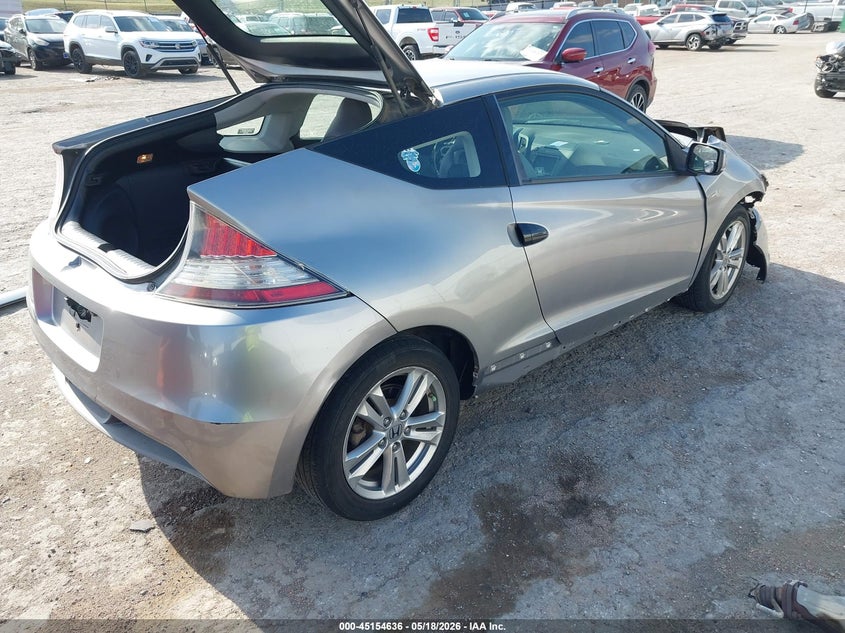 2011 Honda Cr-z VIN JHMZF1D63BS001613 IAAI salvage auction — FRONT END, Rebuilt (Oklahoma), sold $400 on 2026-07-15 (photo 4)