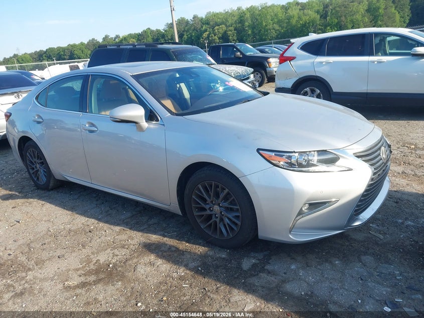 2018 Lexus ES VIN 58ABK1GG0JU099395 IAAI salvage auction — FRONT & REAR, Salvage (Georgia), sold $9,800 on 2026-07-10 (photo 1)