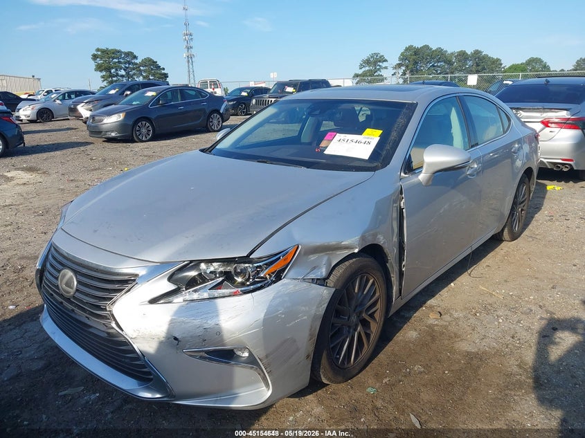 2018 Lexus ES VIN 58ABK1GG0JU099395 IAAI salvage auction — FRONT & REAR, Salvage (Georgia), sold $9,800 on 2026-07-10 (photo 6)
