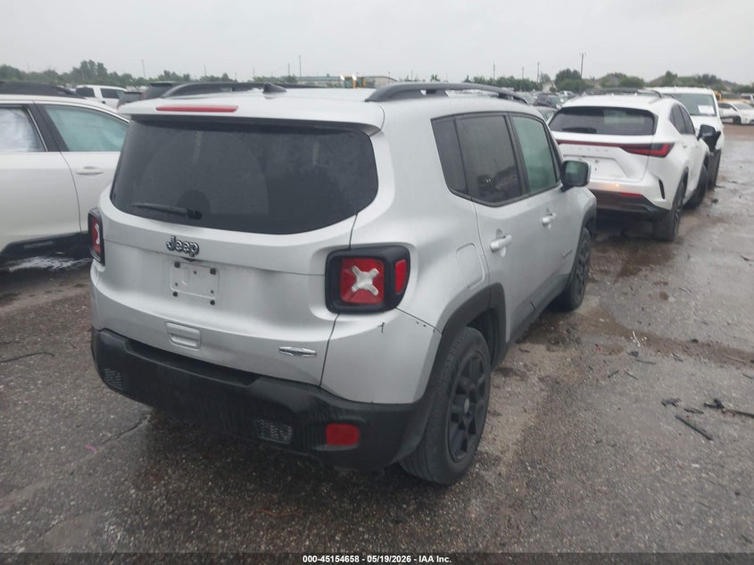2020 Jeep Renegade VIN ZACNJABB9LPL05628 IAAI salvage auction — FRONT END, Salvage (Texas), sold $825 on 2026-07-22 (photo 4)