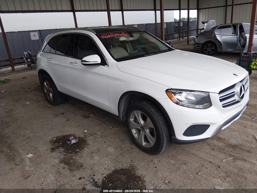2018 Mercedes-benz Glc VIN WDC0G4JB5JV044190 IAAI salvage auction — REAR END, Salvage (Texas), sold $5,700 on 2026-07-07 (photo 1)