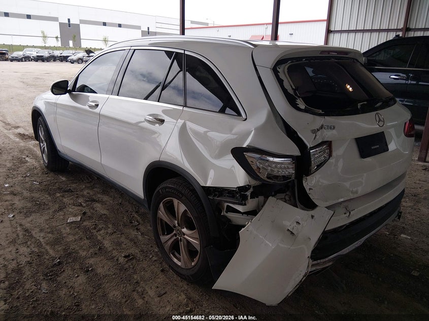 2018 Mercedes-benz Glc VIN WDC0G4JB5JV044190 IAAI salvage auction — REAR END, Salvage (Texas), sold $5,700 on 2026-07-07 (photo 3)