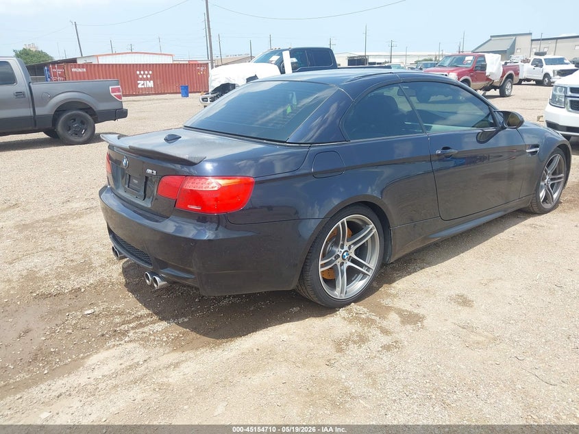 2012 BMW M3 VIN WBSDX9C54CE785003 IAAI salvage auction — FRONT END, Original (Texas), sold $10,300 on 2026-07-29 (photo 4)
