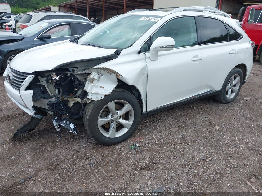 2015 Lexus Rx VIN 2T2ZK1BA2FC150831 IAAI salvage auction — FRONT END, Salvage Title, sold $325 on 2026-07-24 (photo 2)