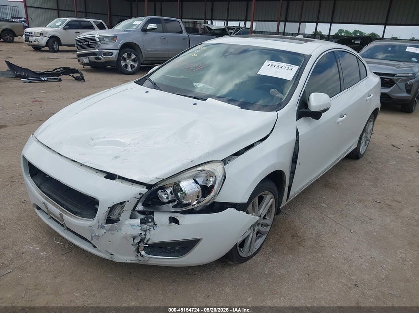 2013 Volvo S60 VIN YV1612FS0D2218911 IAAI salvage auction — FRONT END, Salvage (Texas), sold $375 on 2026-07-28 (photo 2)