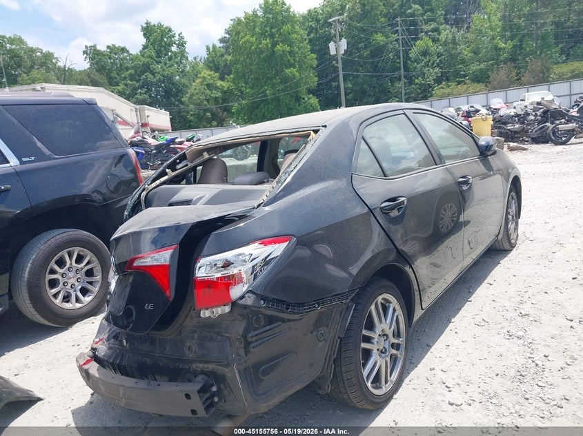 2016 Toyota Corolla VIN 5YFBURHE4GP379571 IAAI salvage auction — REAR END, Salvage (Georgia), sold $2,725 on 2026-07-07 (photo 4)