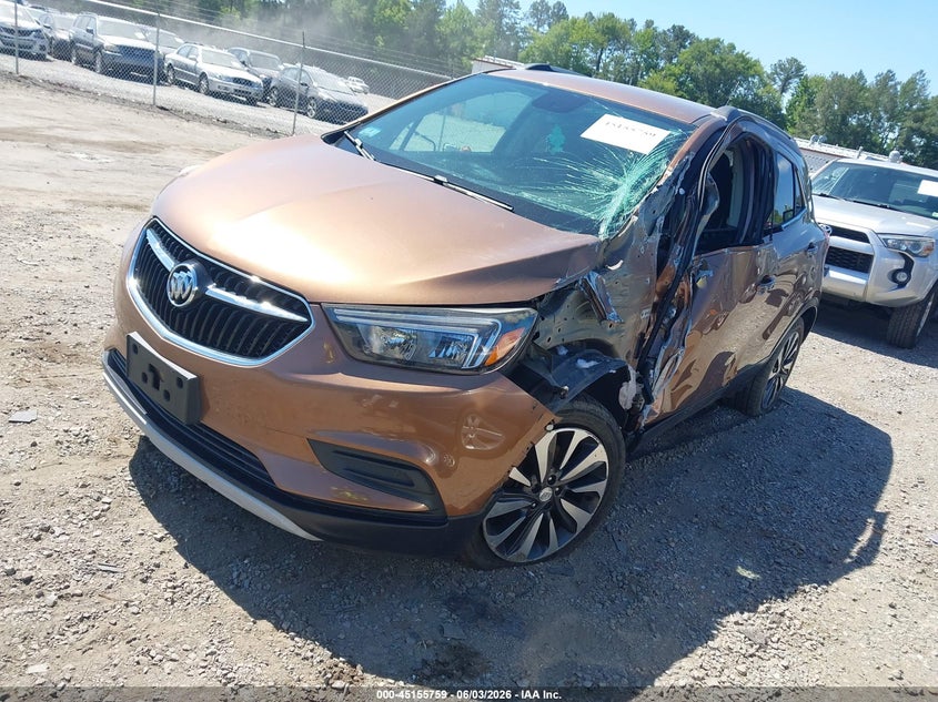 2017 Buick Encore VIN KL4CJESB3HB021294 IAAI salvage auction — LEFT SIDE, Salvage (Massachusetts), sold $1,125 on 2026-07-31 (photo 2)