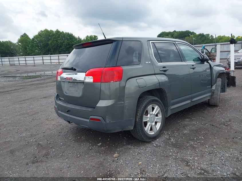 2012 Gmc Terrain VIN 2GKALMEK8C6326156 IAAI salvage auction — FRONT END, Salvage Title, sold $325 on 2026-07-09 (photo 4)