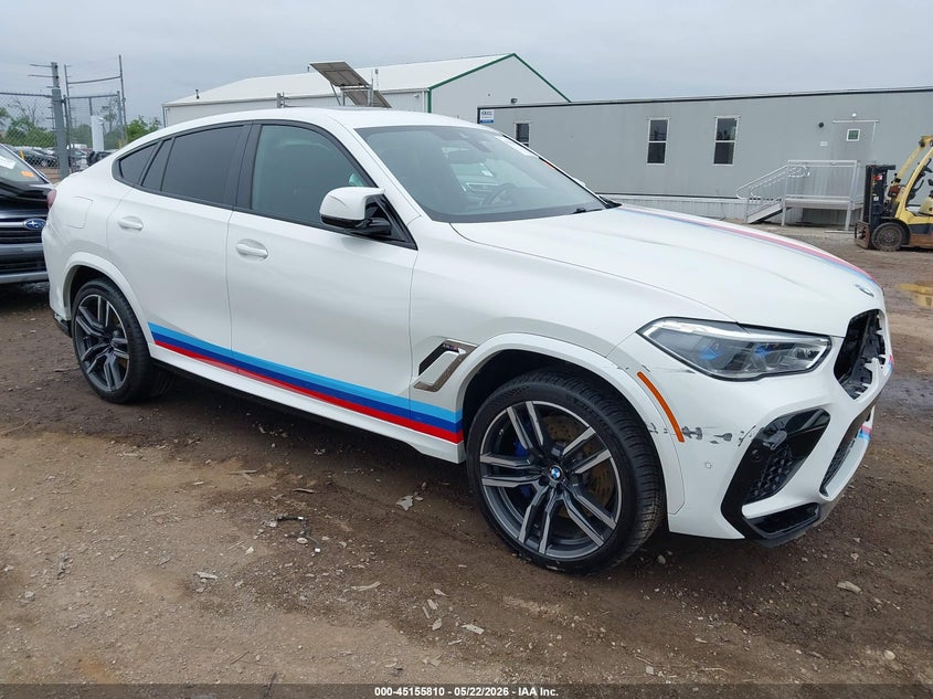 2022 BMW X6 m VIN 5YMCY0C01N9J04153 IAAI salvage auction — FRONT END, Salvage (Ohio), sold $26,975 on 2026-07-23 (photo 1)