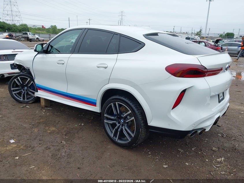 2022 BMW X6 m VIN 5YMCY0C01N9J04153 IAAI salvage auction — FRONT END, Salvage (Ohio), sold $26,975 on 2026-07-23 (photo 3)