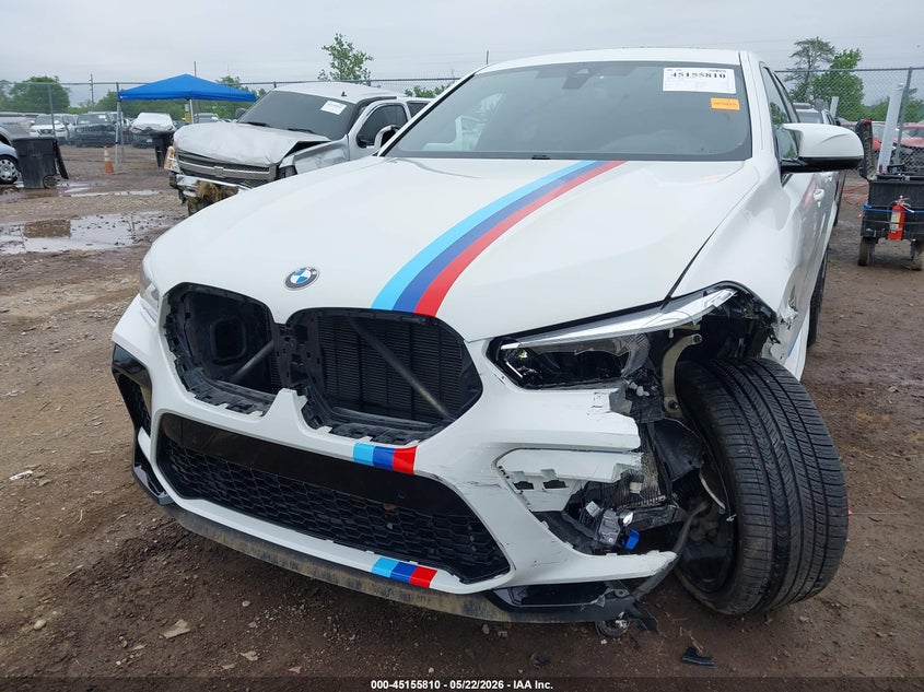 2022 BMW X6 m VIN 5YMCY0C01N9J04153 IAAI salvage auction — FRONT END, Salvage (Ohio), sold $26,975 on 2026-07-23 (photo 6)