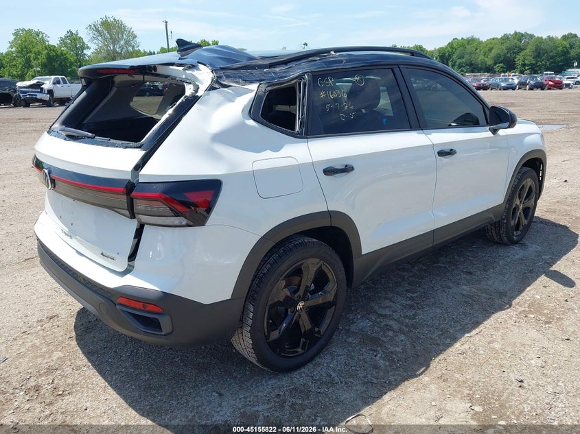 2025 Volkswagen Taos VIN 3VV2C7B24SM079035 IAAI salvage auction — REAR END, Salvage (New Jersey), sold $9,125 on 2026-08-18 (photo 4)