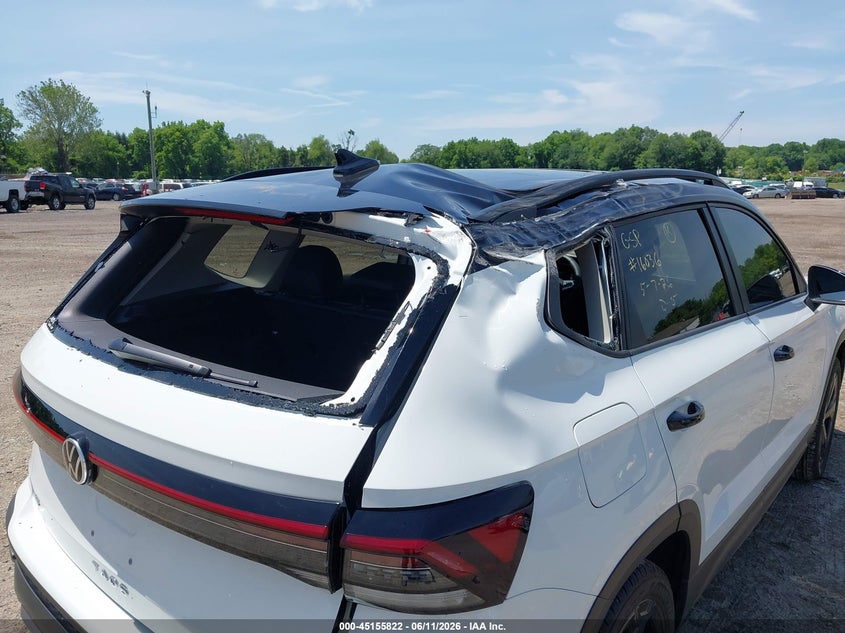 2025 Volkswagen Taos VIN 3VV2C7B24SM079035 IAAI salvage auction — REAR END, Salvage (New Jersey), sold $9,125 on 2026-08-18 (photo 6)