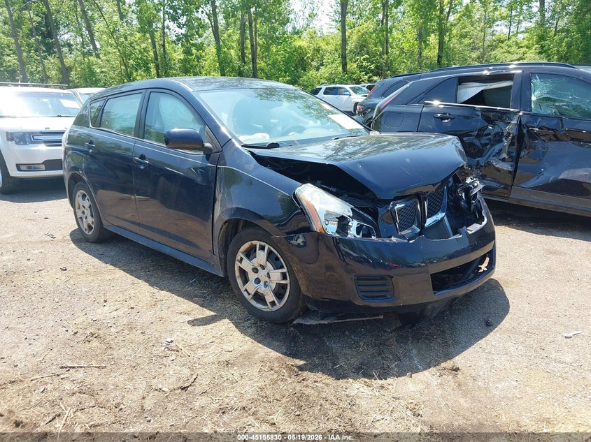 2009 Pontiac Vibe VIN 5Y2SP67019Z411428 IAAI salvage auction — FRONT END, Salvage (Ohio), sold $550 on 2026-07-07 (photo 1)