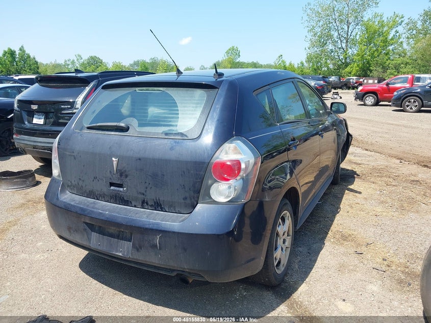 2009 Pontiac Vibe VIN 5Y2SP67019Z411428 IAAI salvage auction — FRONT END, Salvage (Ohio), sold $550 on 2026-07-07 (photo 4)