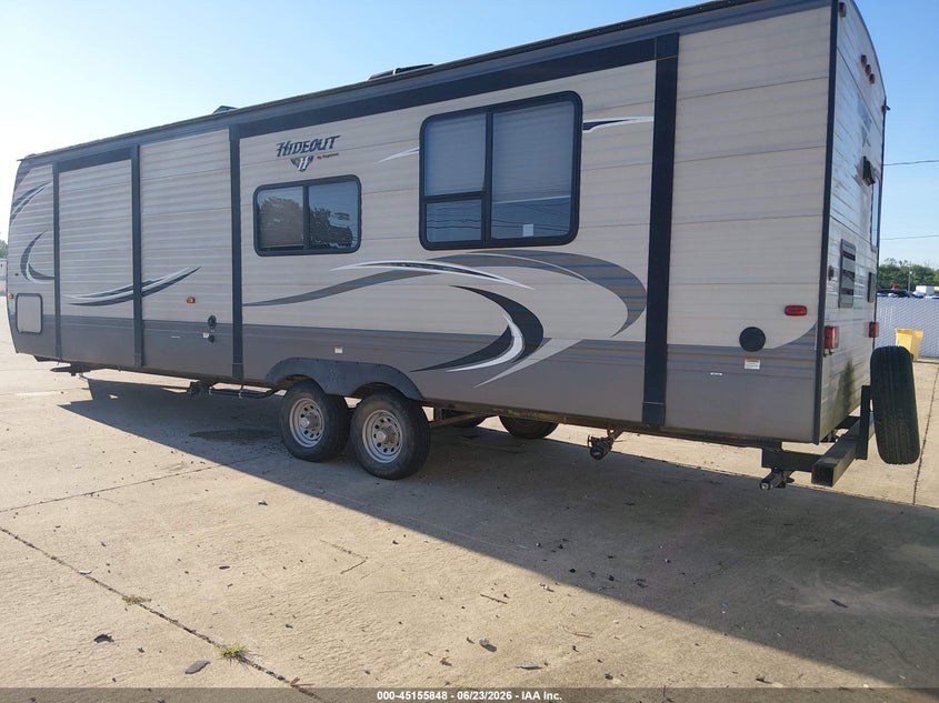 2018 Keystone rv Hideout VIN 4YDT30R29H7202506 IAAI salvage auction — UNKNOWN, Wait Title, sold $3,550 on 2026-09-29 (photo 3)