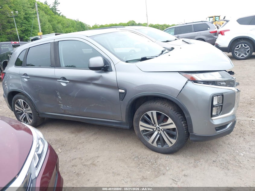 2020 Mitsubishi Outlander VIN JA4AR3AU2LU004426 IAAI salvage auction — FRONT END, Salvage (Texas), sold $3,150 on 2026-07-14 (photo 1)