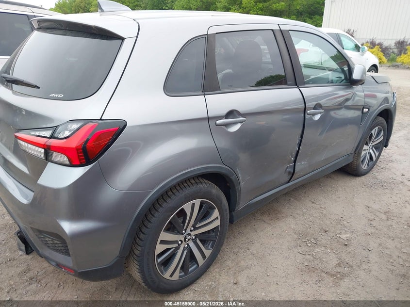 2020 Mitsubishi Outlander VIN JA4AR3AU2LU004426 IAAI salvage auction — FRONT END, Salvage (Texas), sold $3,150 on 2026-07-14 (photo 4)