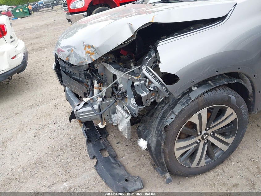 2020 Mitsubishi Outlander VIN JA4AR3AU2LU004426 IAAI salvage auction — FRONT END, Salvage (Texas), sold $3,150 on 2026-07-14 (photo 6)