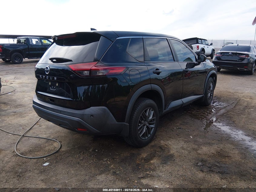 2021 Nissan Rogue VIN 5N1AT3AA0MC734223 IAAI salvage auction — FRONT END, Salvage (Mississippi), sold $3,550 on 2026-07-09 (photo 4)