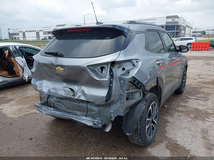 2025 Chevrolet Trailblazer VIN KL79MPSPXSB030433 IAAI salvage auction — REAR END, Original (Texas), sold $9,550 on 2026-09-01 (photo 4)