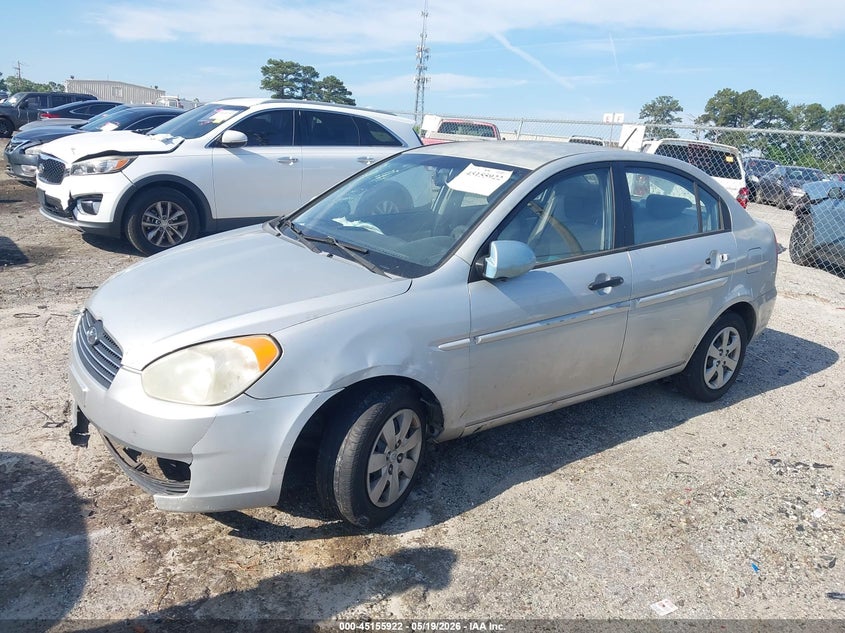 2009 Hyundai Accent VIN KMHCN46C89U319381 IAAI salvage auction — FRONT END, Salvage (Georgia), sold $300 on 2026-07-08 (photo 2)