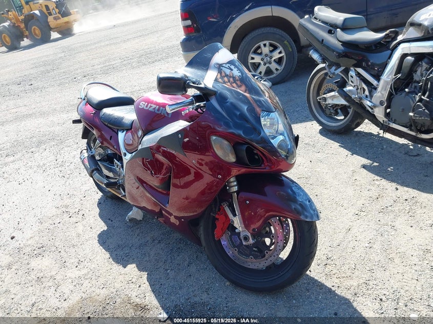 2000 Suzuki Gsx1300 r VIN JS1GW71A0Y2100929 IAAI salvage auction — LEFT & RIGHT, Salvage - Greater Than 75% (Maryland), sold $75 on 2026-07-29 (photo 1)