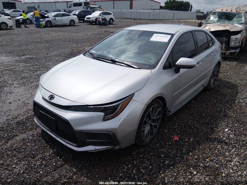 2021 Toyota Corolla VIN 5YFS4MCE4MP082886 IAAI salvage auction — FRESH WATER, Salvage (Louisiana), sold $5,100 on 2026-07-08 (photo 2)