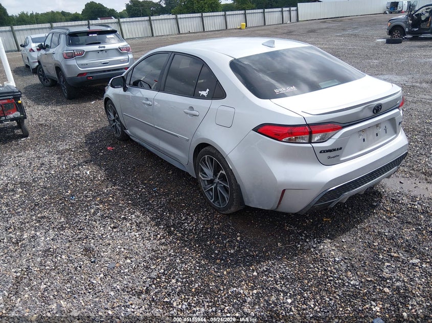 2021 Toyota Corolla VIN 5YFS4MCE4MP082886 IAAI salvage auction — FRESH WATER, Salvage (Louisiana), sold $5,100 on 2026-07-08 (photo 3)