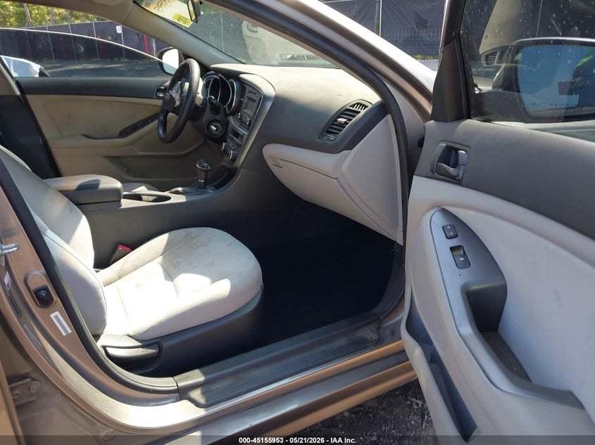 2014 Kia Optima VIN 5XXGM4A76EG330284 IAAI salvage auction — FRONT END, Salvage (South Carolina), sold $675 on 2026-07-22 (photo 5)