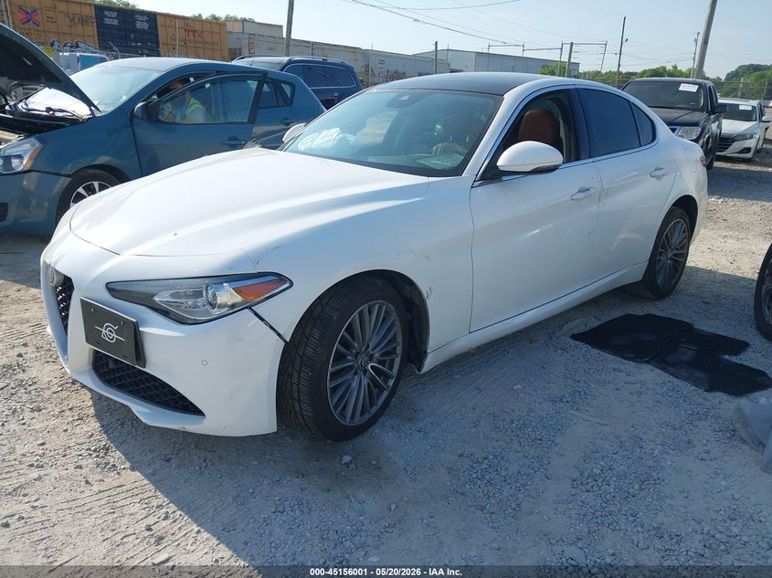 2018 Alfa romeo Giulia VIN ZARFAEEN5J7581003 IAAI salvage auction — RIGHT FRONT, Salvage (Tennessee), sold $625 on 2026-07-29 (photo 2)