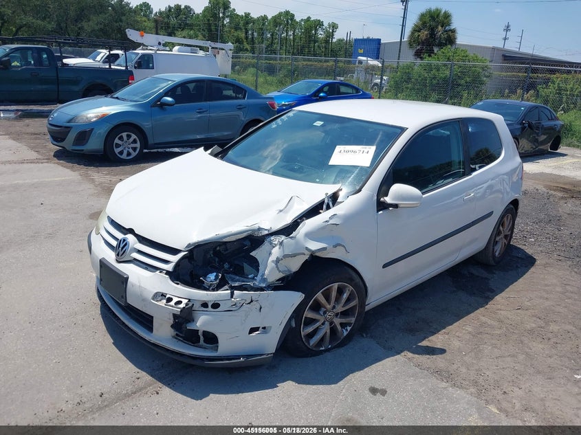 2009 Volkswagen Rabbit VIN WVWBA71K79W087355 IAAI salvage auction — LEFT FRONT, Salvage (Idaho), sold $225 on 2026-07-22 (photo 2)