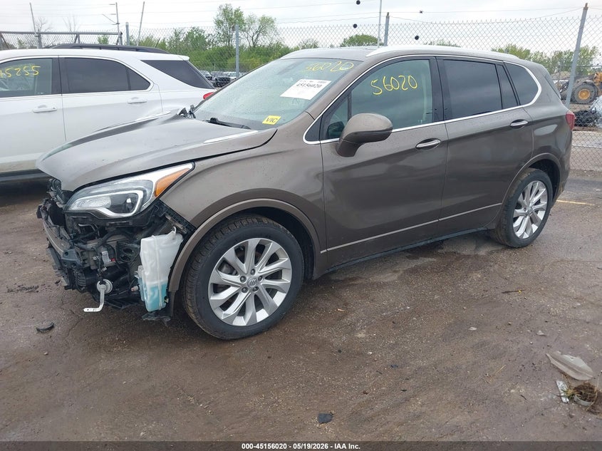 2017 Buick Envision VIN LRBFXFSX5HD101198 IAAI salvage auction — RIGHT FRONT, Junk Bill Of Sale Mv2459 (Wisconsin), sold $1,525 on 2026-07-23 (photo 2)