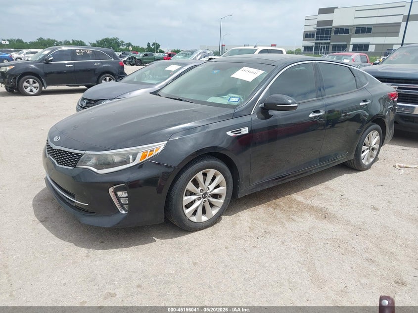 2018 Kia Optima VIN 5XXGT4L35JG228465 IAAI salvage auction — HAIL, Original (Texas), sold $2,650 on 2026-07-07 (photo 2)