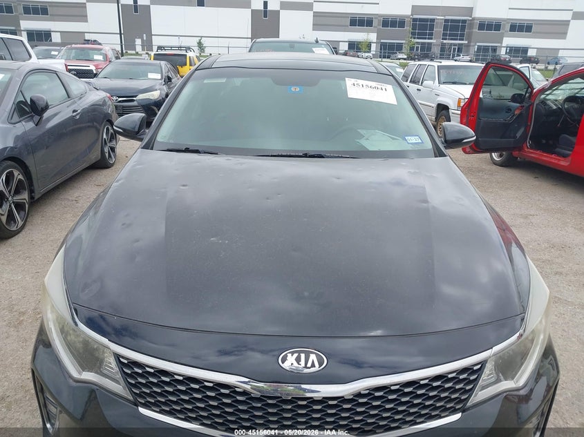 2018 Kia Optima VIN 5XXGT4L35JG228465 IAAI salvage auction — HAIL, Original (Texas), sold $2,650 on 2026-07-07 (photo 6)