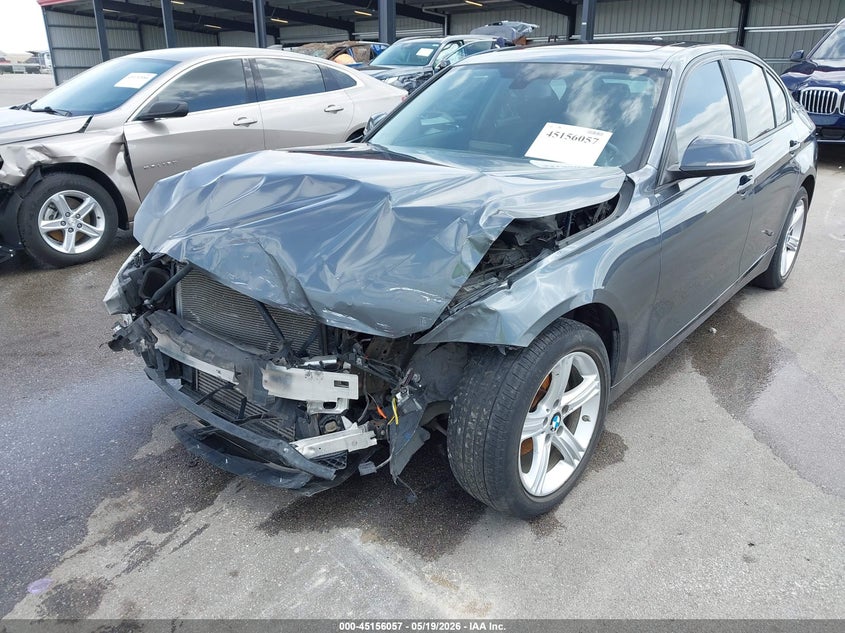 2015 BMW 3er VIN WBA3C3G55FNS73550 IAAI salvage auction — FRONT END, Certificate Of Title (Nebraska), sold $650 on 2026-07-09 (photo 6)