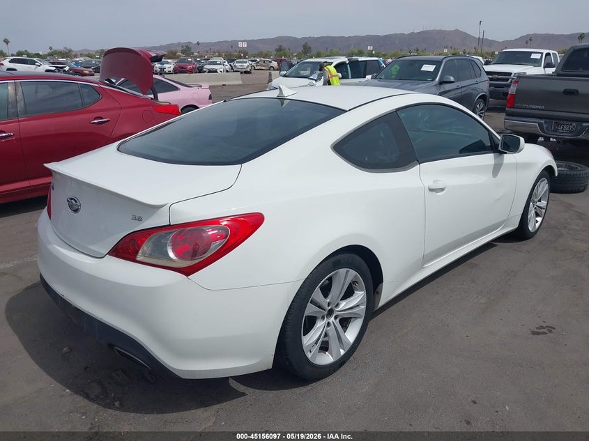 2010 Hyundai Genesis VIN KMHHU6KH5AU037998 IAAI salvage auction — FRONT END, Salvage (Arizona), sold $875 on 2026-07-28 (photo 4)