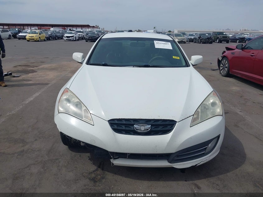 2010 Hyundai Genesis VIN KMHHU6KH5AU037998 IAAI salvage auction — FRONT END, Salvage (Arizona), sold $875 on 2026-07-28 (photo 6)